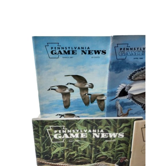 Pennsylvania Game News 4 Issues 1987 to 1991 Vintage Fish and Wildlife Magazine - Picture 4 of 7